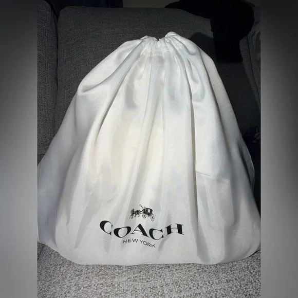 Coach bowling leather bag
